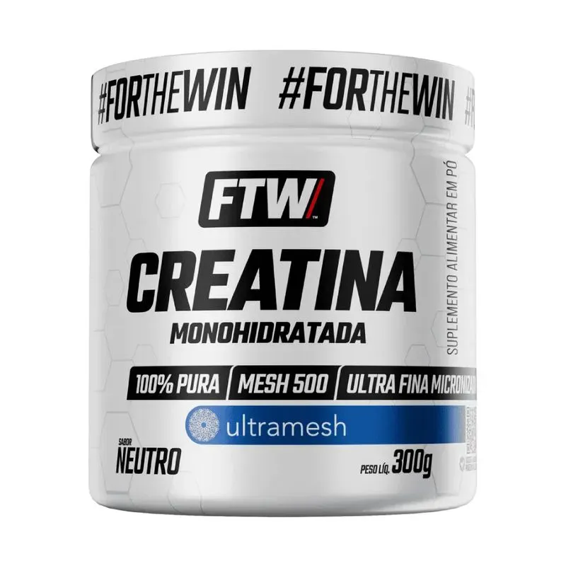 Creatina Monohidratada Ultramesh Neutro FTW 300g