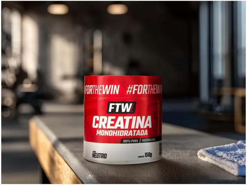 Creatina Pura 150G Pote Monohidratada FTW - Sem sabor