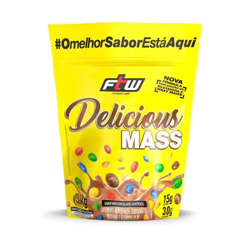 Delicious Mass 3Kg Mini Chocolates Sortidos Ftw