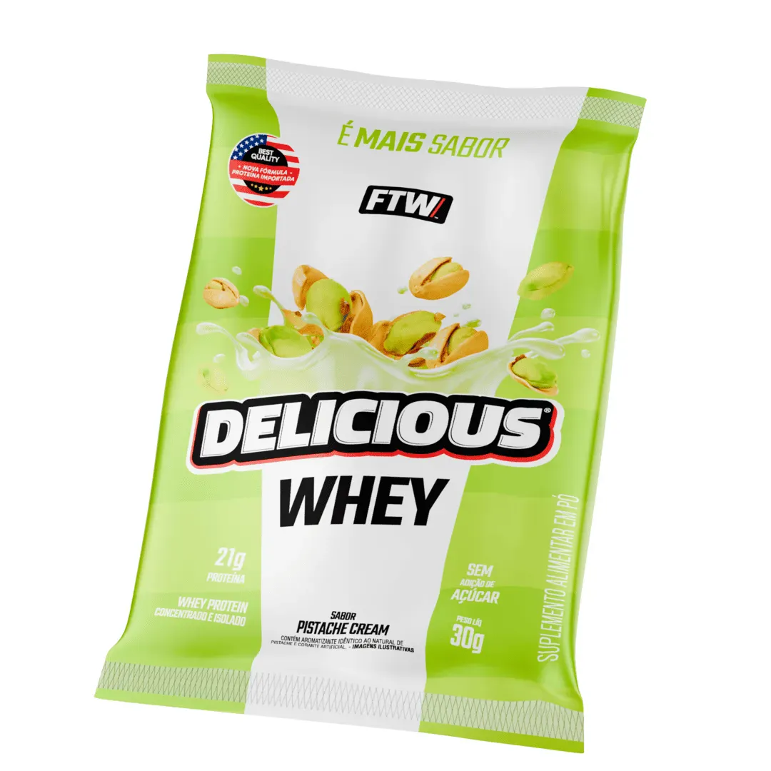 Whey Protein Delicious Sach� Sabor Pistache Cream 30g