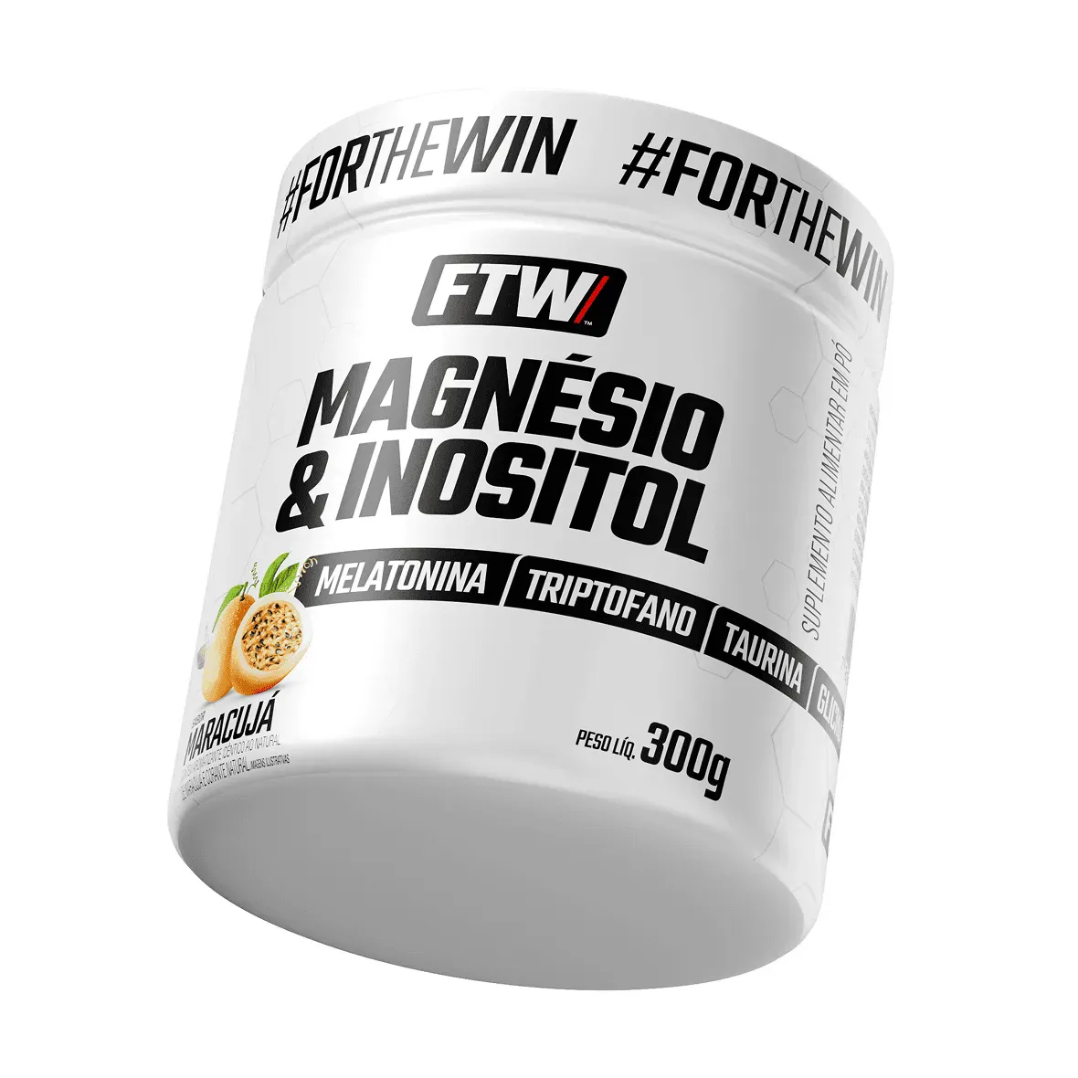 Magn�sio & Inositol 300g Sabor Maracuj� - FTW