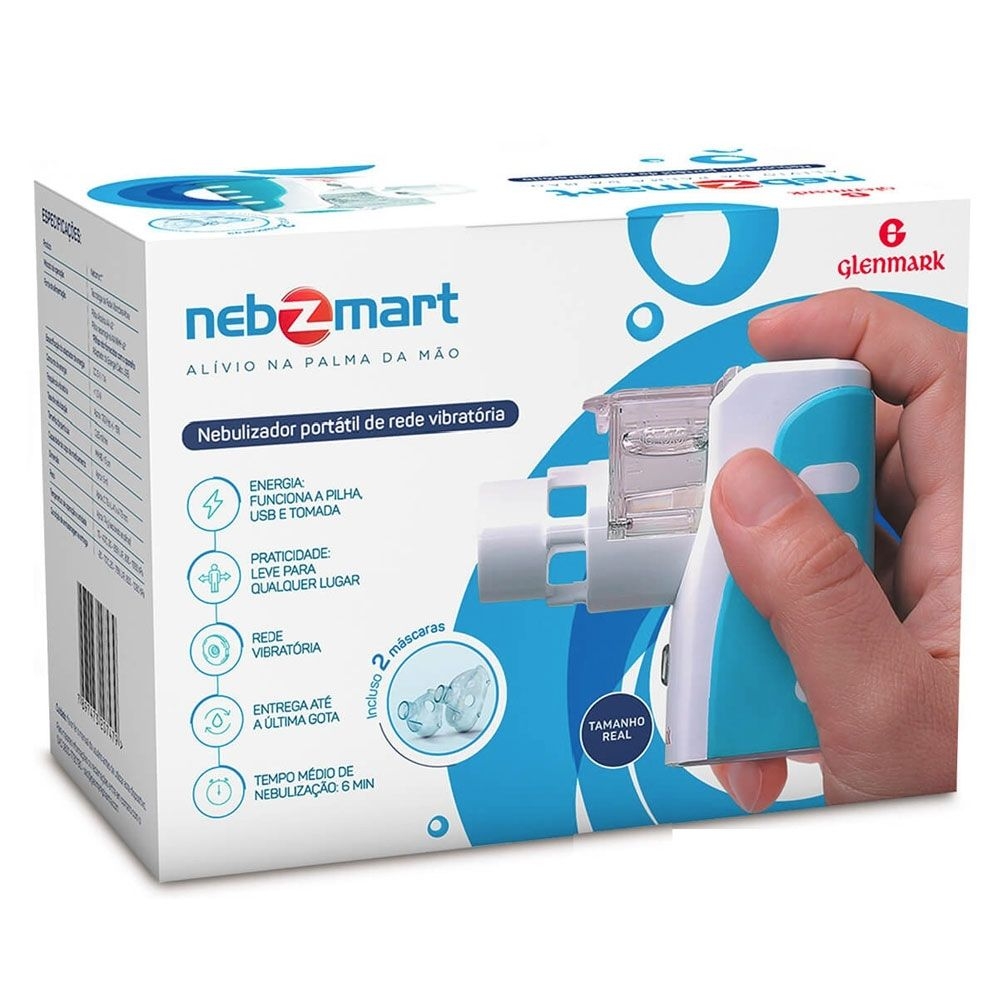 Nebulizador Porttil Nebzmart Glenmark