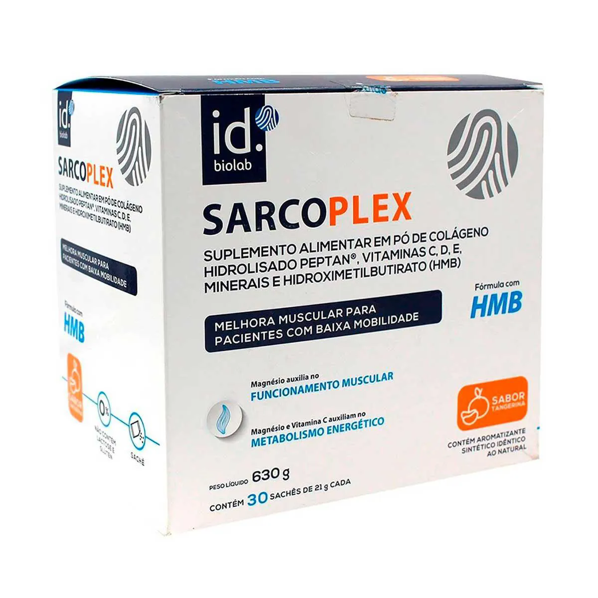 Sarcoplex Tangerina 30 Sachs De 21g