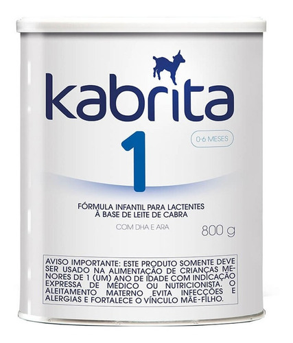 Frmula Infantil Kabrita 1  Base de Leite de Cabra com 400g