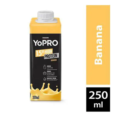 YoPRO Bebida Lctea UHT Banana 15g de protenas 250ml