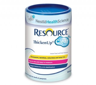 Resource Thicken Up Clear Espessante e gelificante para alimentos - Contém 125g. Nestlé Nutrition