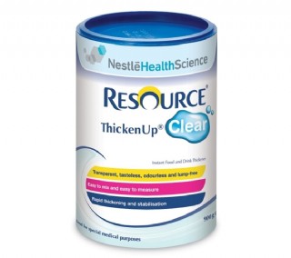 Resource Thicken Up Clear Espessante e gelificante para alimentos - Contm 125g. Nestl Nutrition