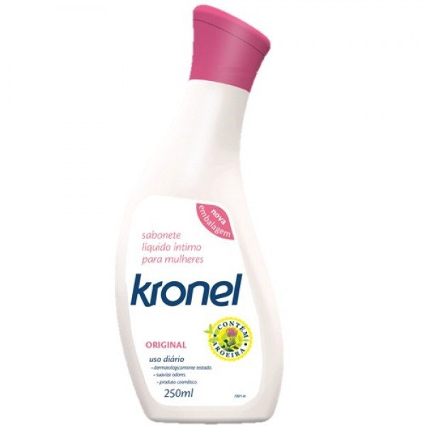 Kronel sabonete lquido frasco com 250ml