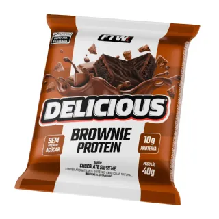Brownie Proteico Delicious Sabor Chocolate Supreme 40g
