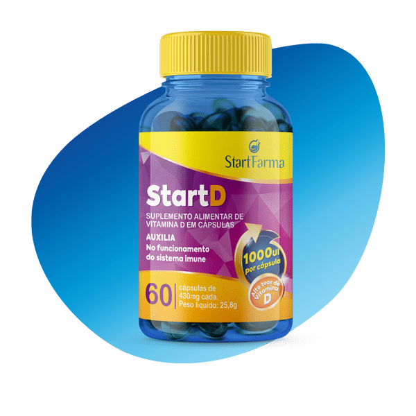 StartD 1000 UI - Vitamina D 60 cápsulas