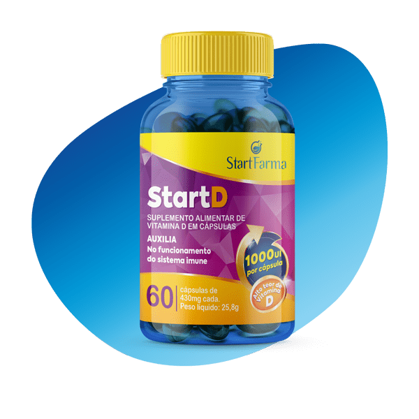 StartD 1000 UI - Vitamina D 60 cpsulas